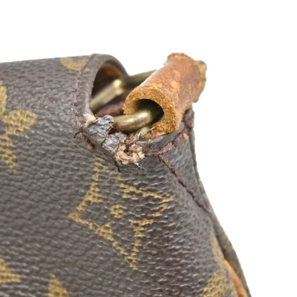 LOUIS VUITTON Musette Shoulder Bag Monogram Leather Brown France M51256 66FB896 - Picture 9 of 16